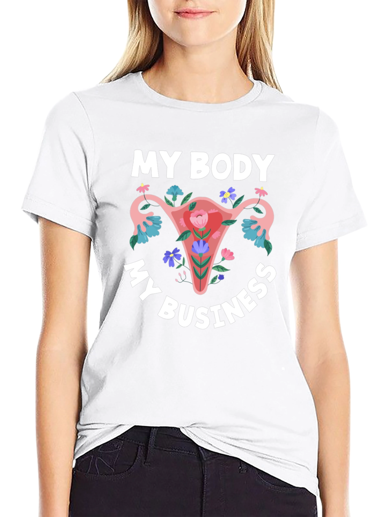 My Body My Business Graphic T-Shirt