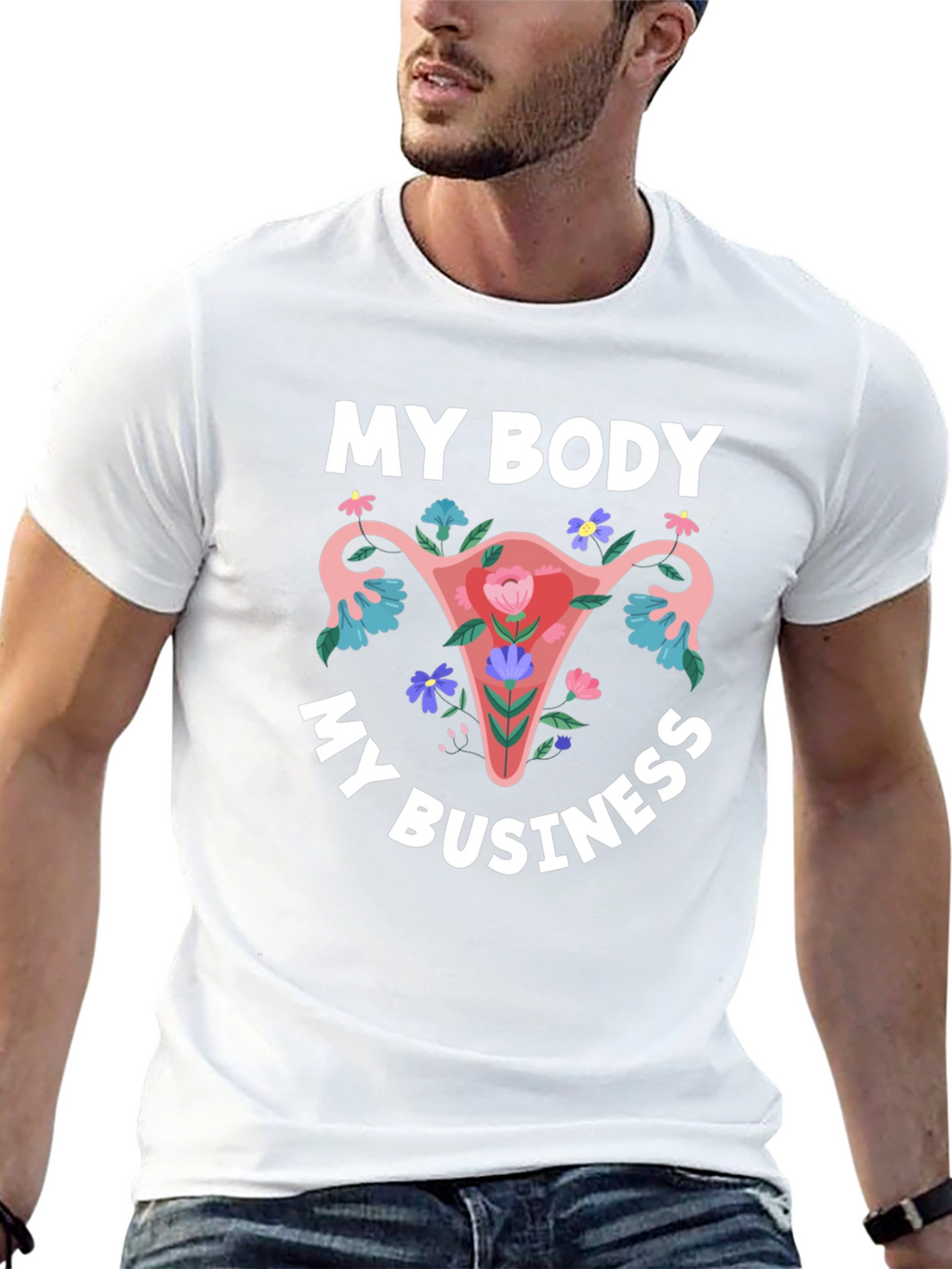 My Body My Business Graphic T-Shirt