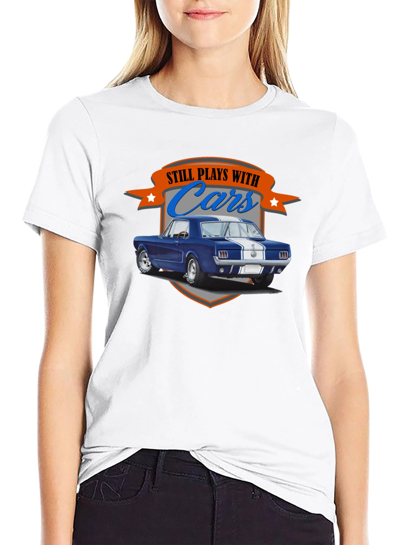 Still Plays with Cars T-Shirt