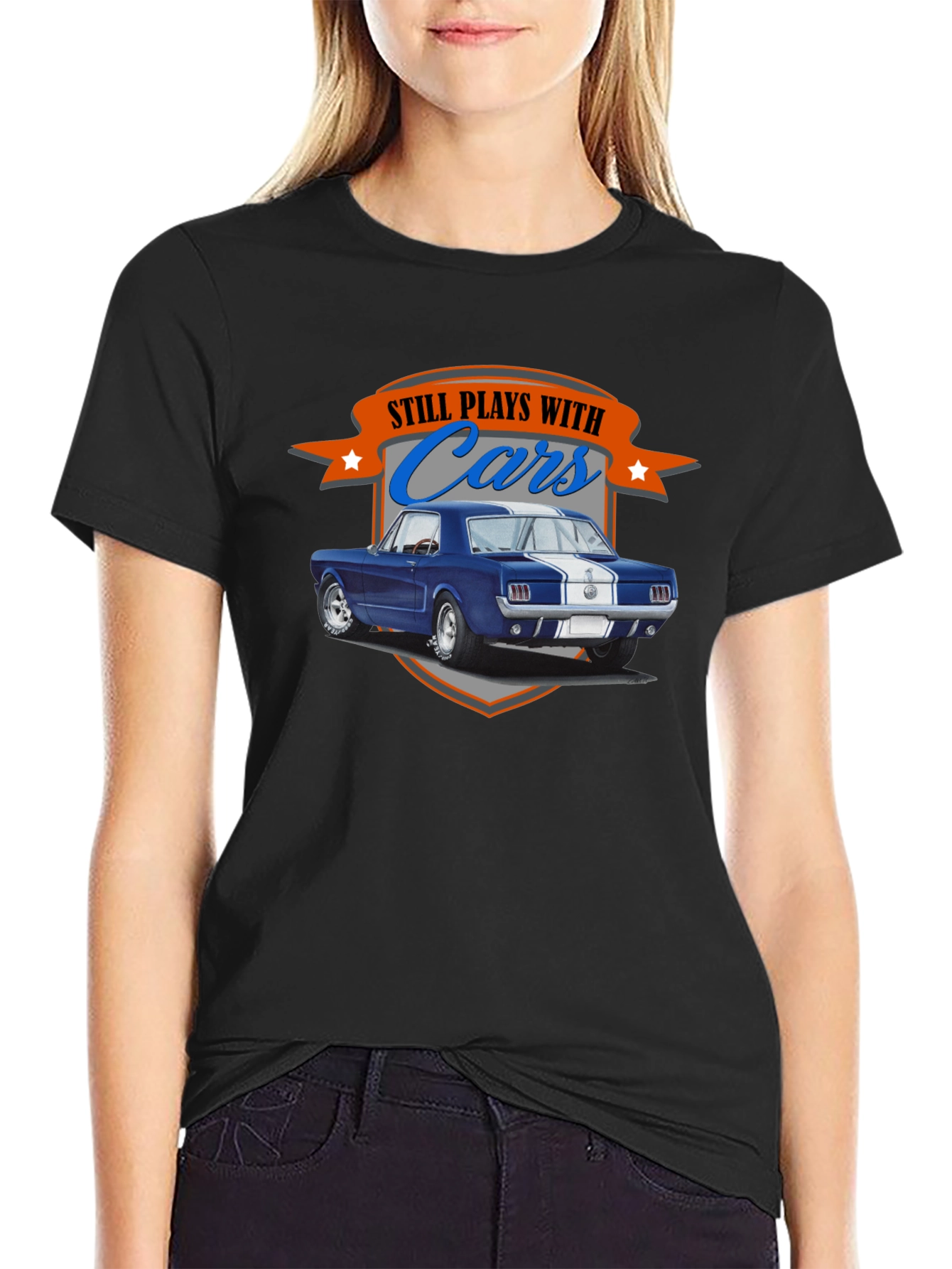 Still Plays with Cars T-Shirt