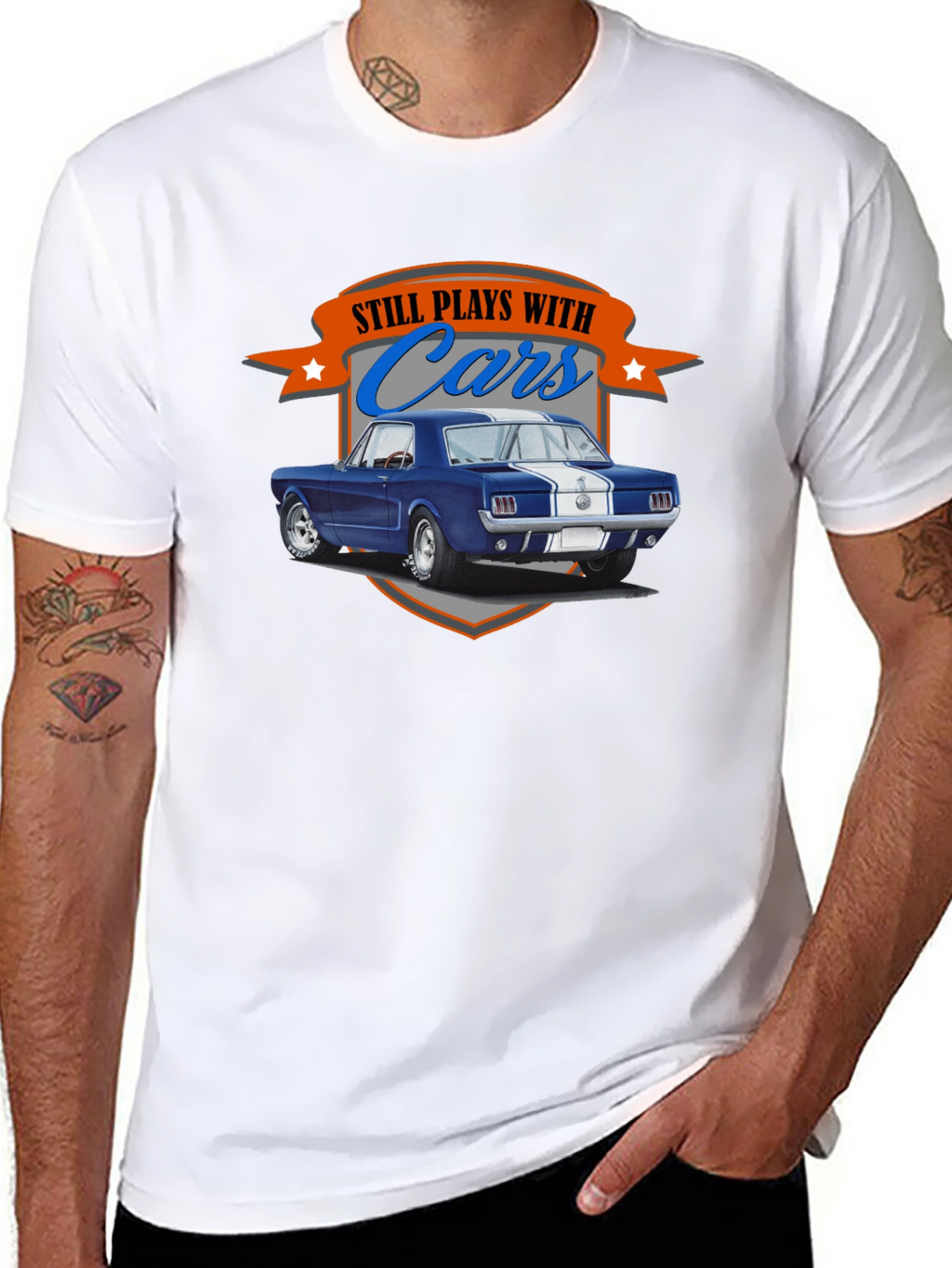 Still Plays with Cars T-Shirt