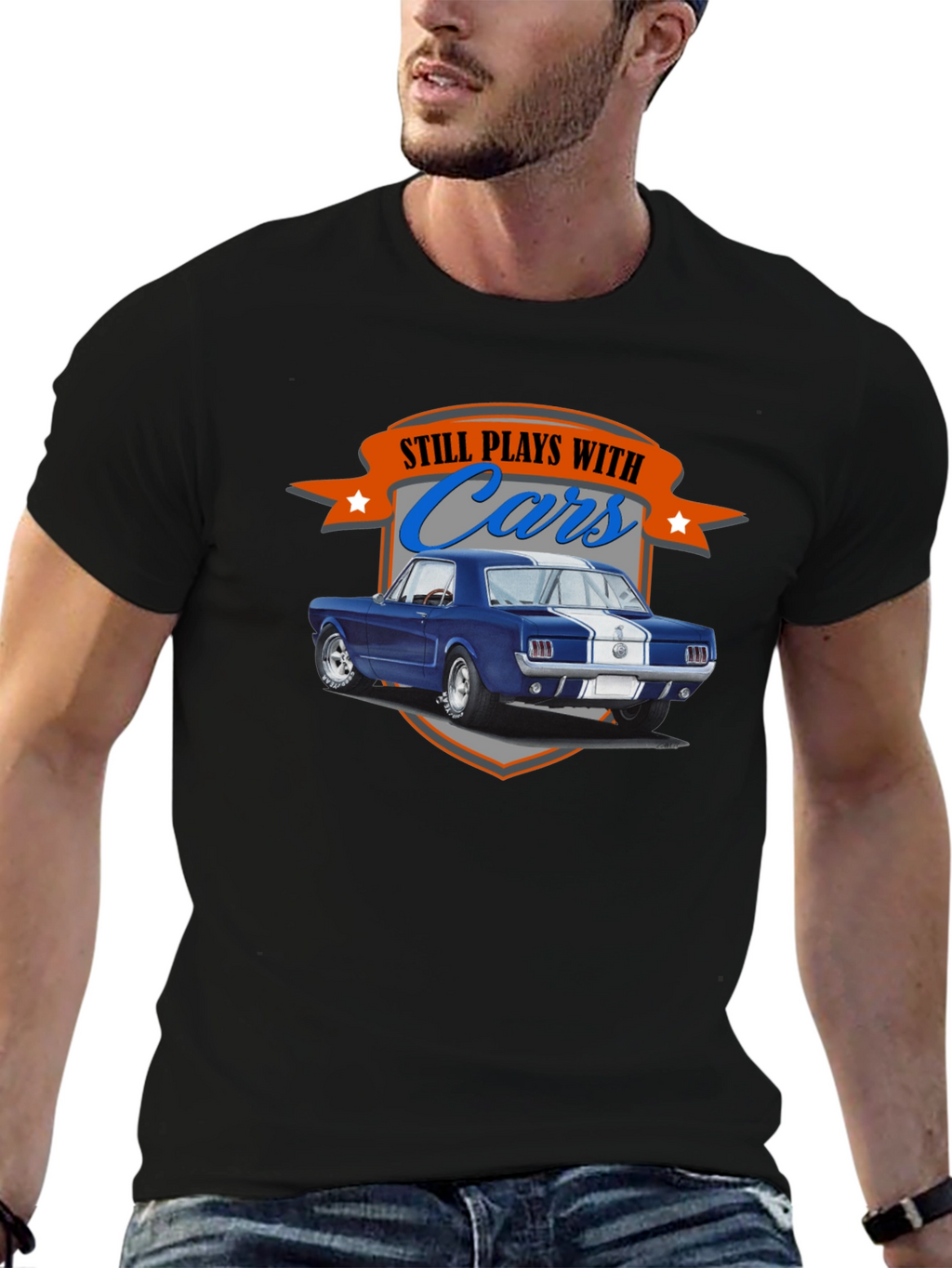 Still Plays with Cars T-Shirt