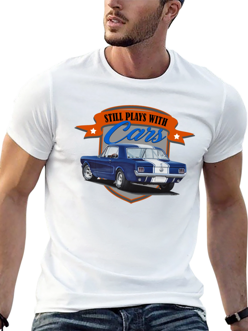 Still Plays with Cars T-Shirt