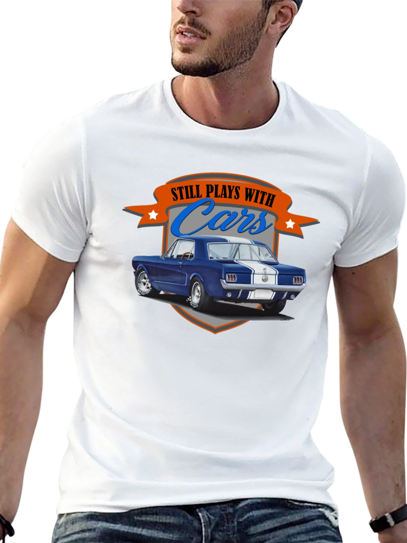 Still Plays with Cars T-Shirt