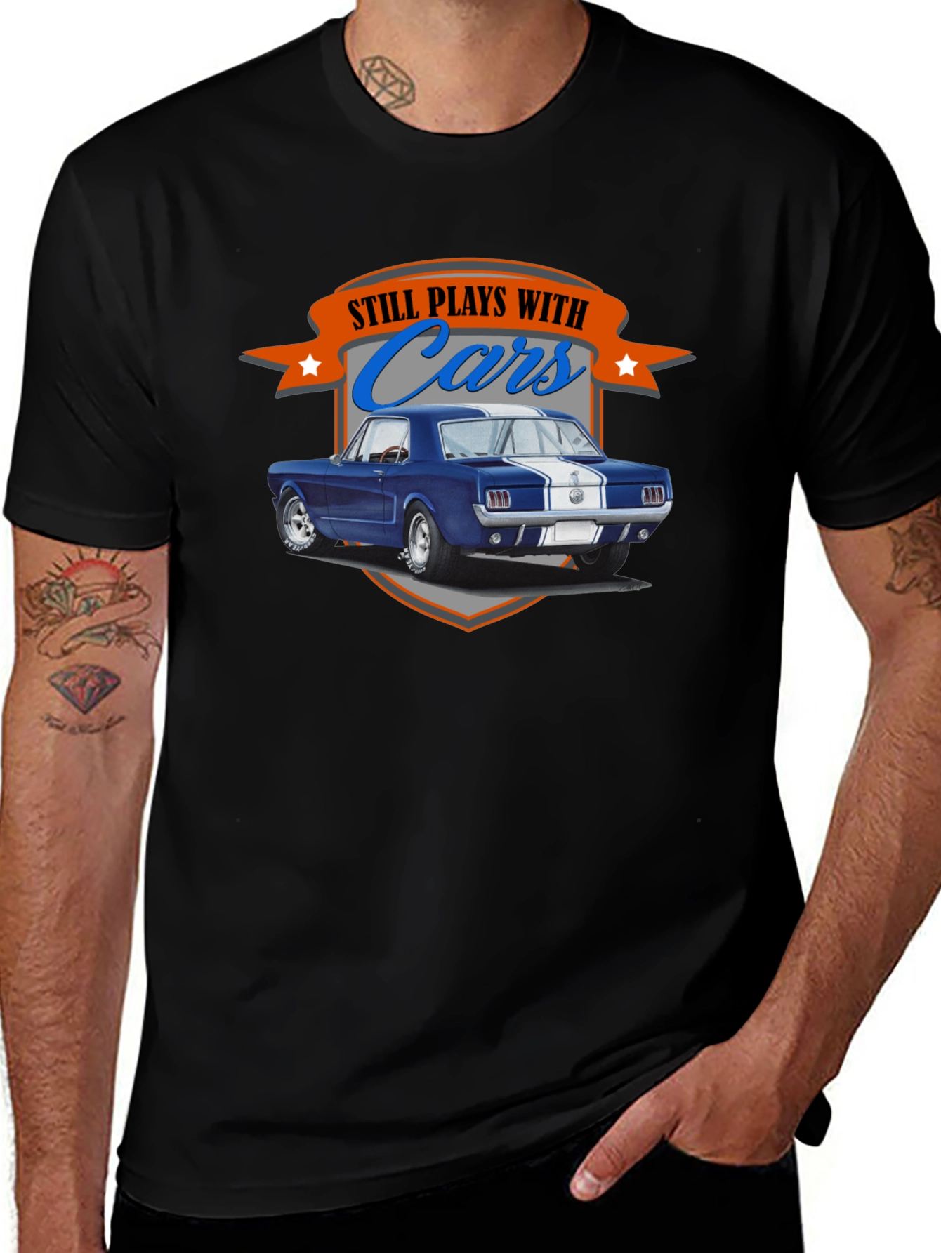 Still Plays with Cars T-Shirt