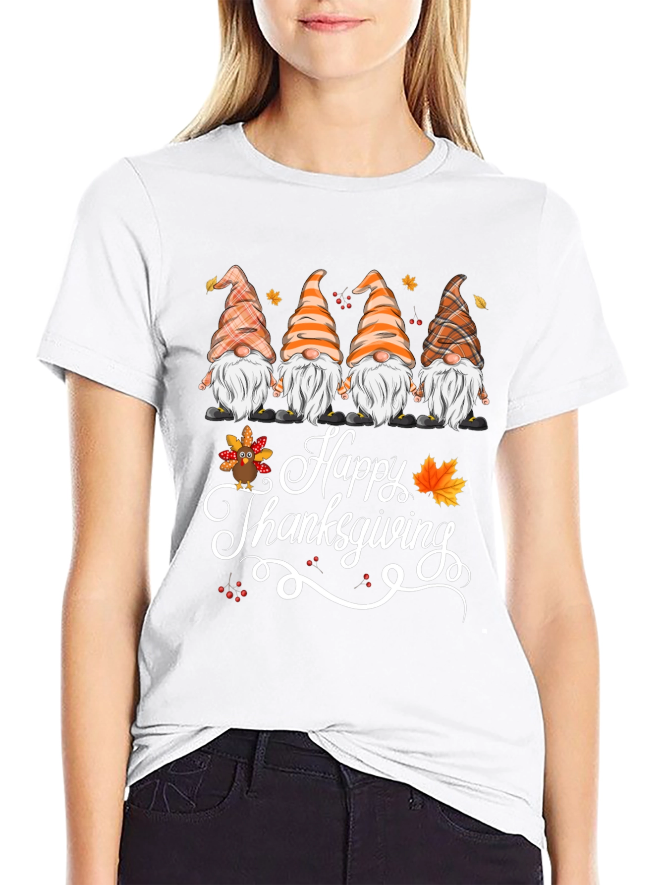 Thanksgiving Gnomes Graphic Tee