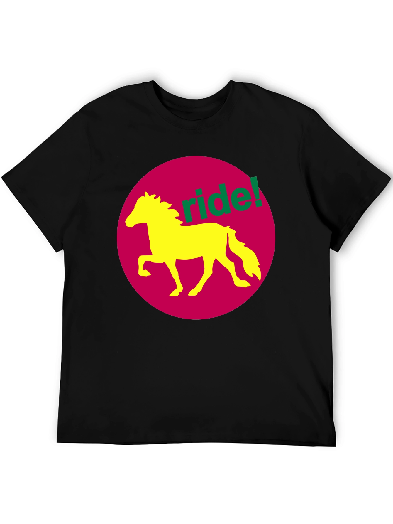 Ride! Graphic Tee - Horse Design