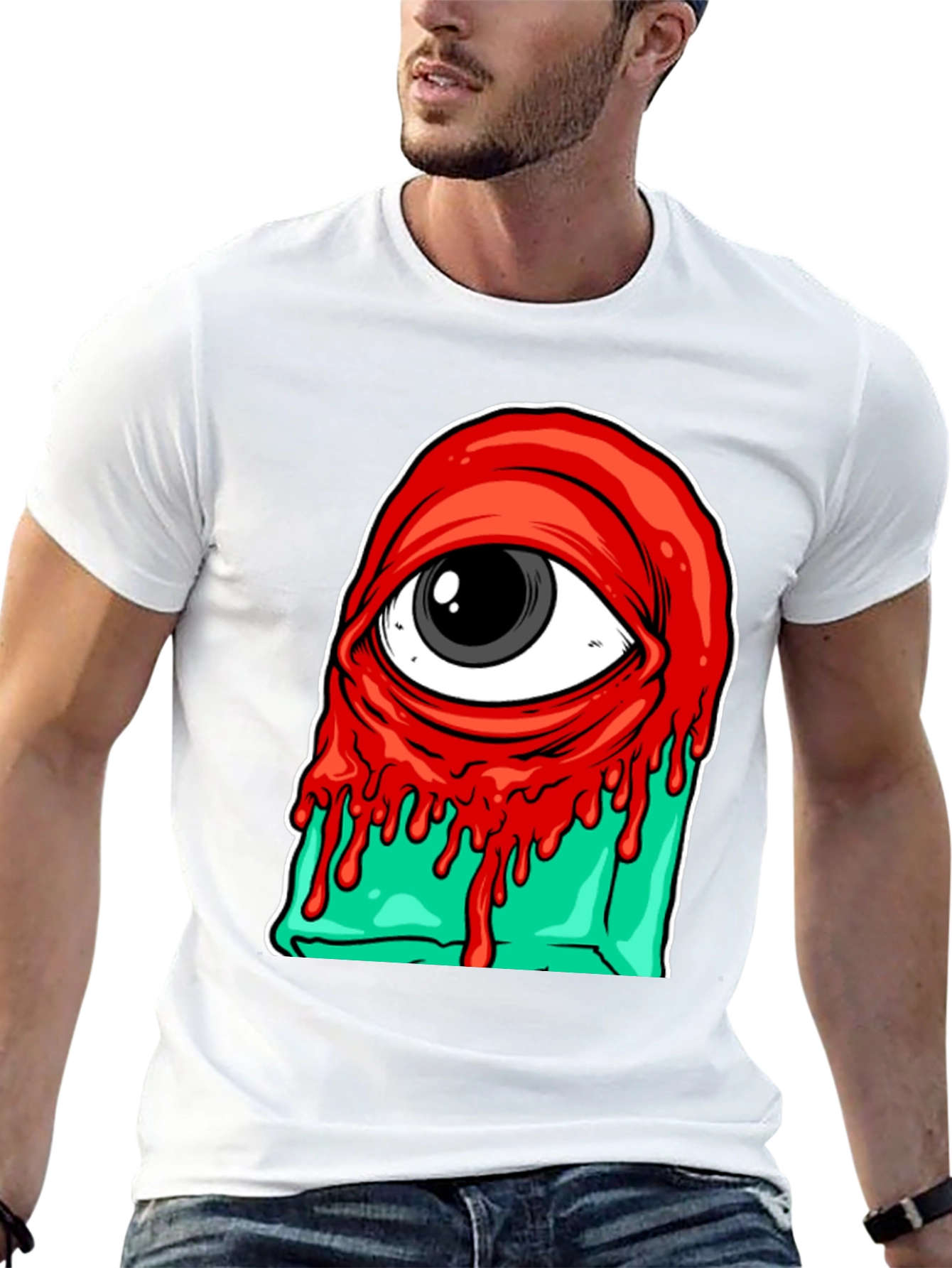 Eye Graphic T-Shirt - Unique Design