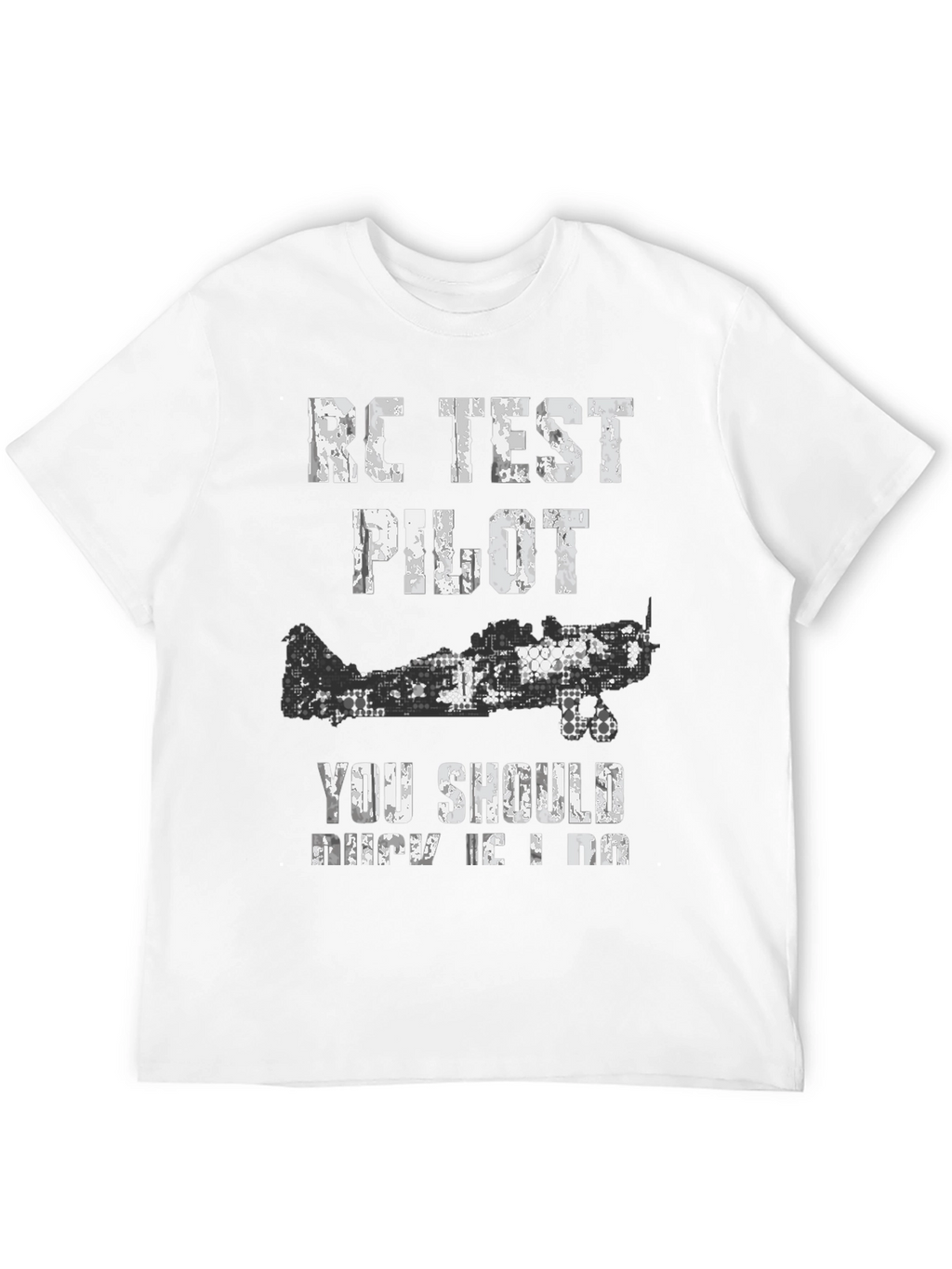 RC Test Pilot Graphic Tee - Aviation Enthusiast Shirt