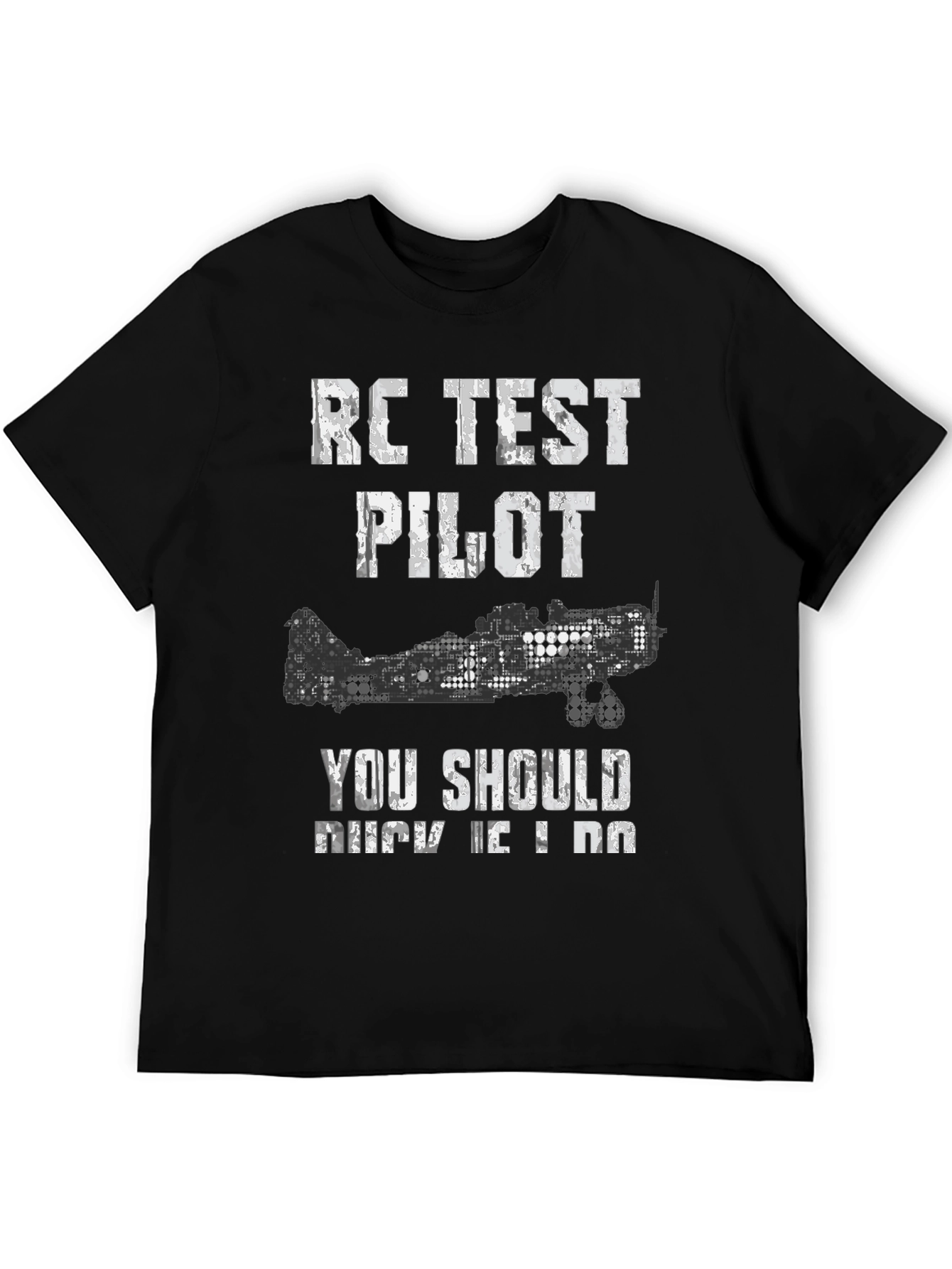 RC Test Pilot Graphic Tee - Aviation Enthusiast Shirt