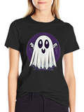 Spooky Cute Ghost T-Shirt - Halloween Apparel