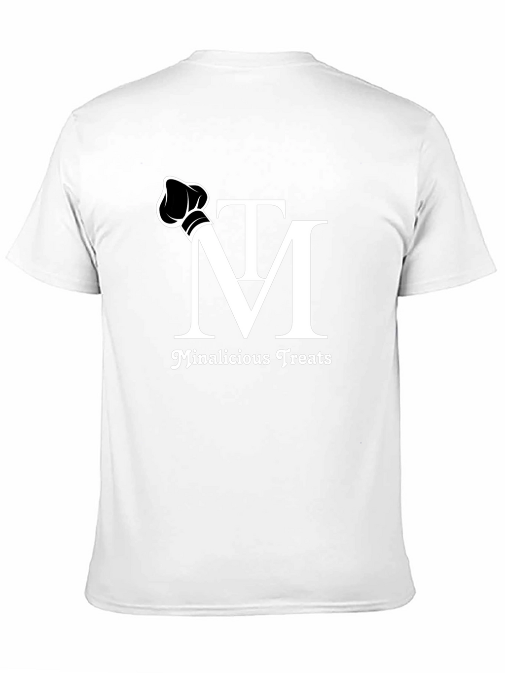 Minalicious Treats T-Shirt - Chef Logo Black Tee