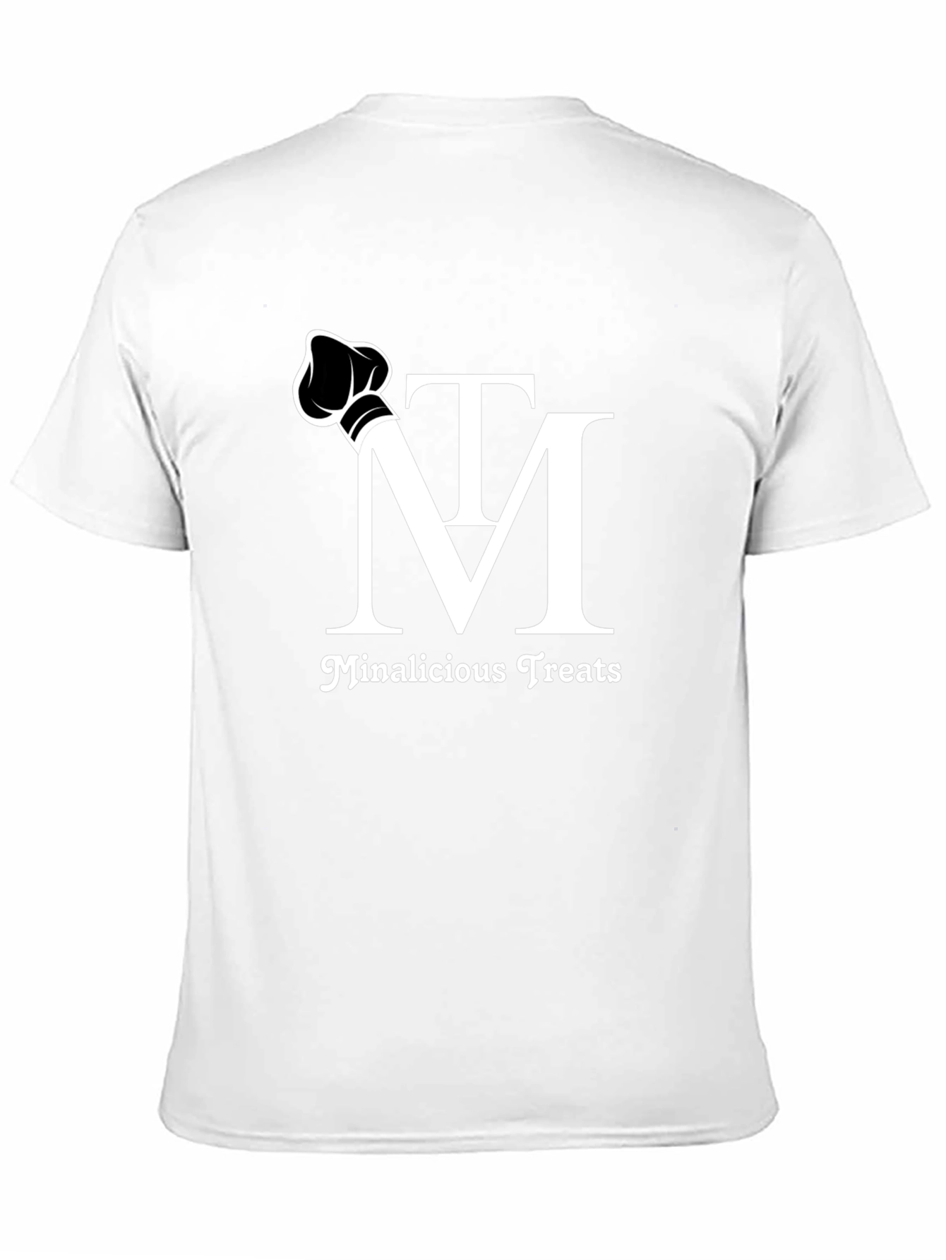 Minalicious Treats T-Shirt - Chef Logo Black Tee
