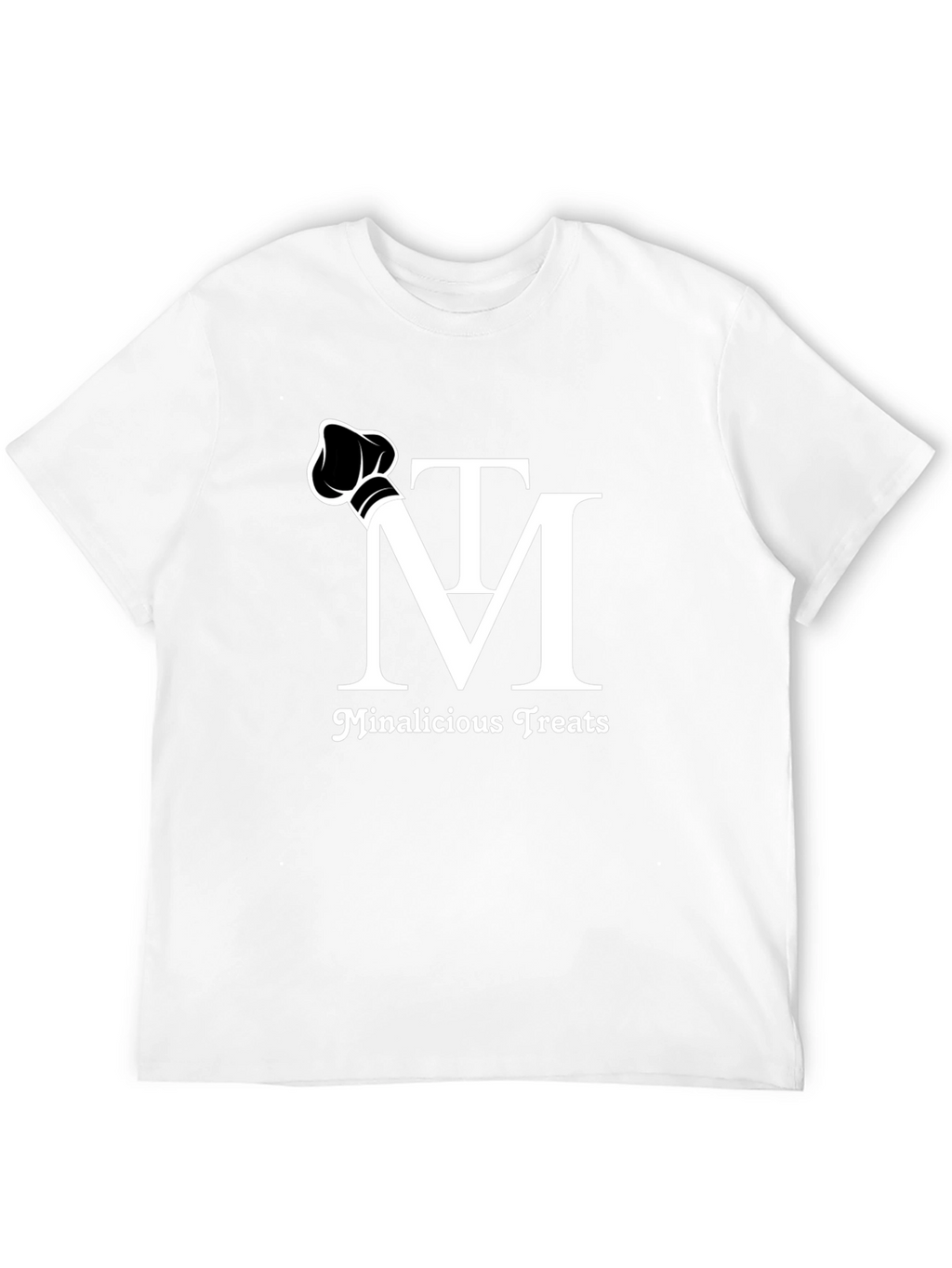 Minalicious Treats T-Shirt - Chef Logo Black Tee