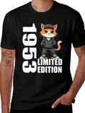 1953 Limited Edition Cat Graphic T-Shirt