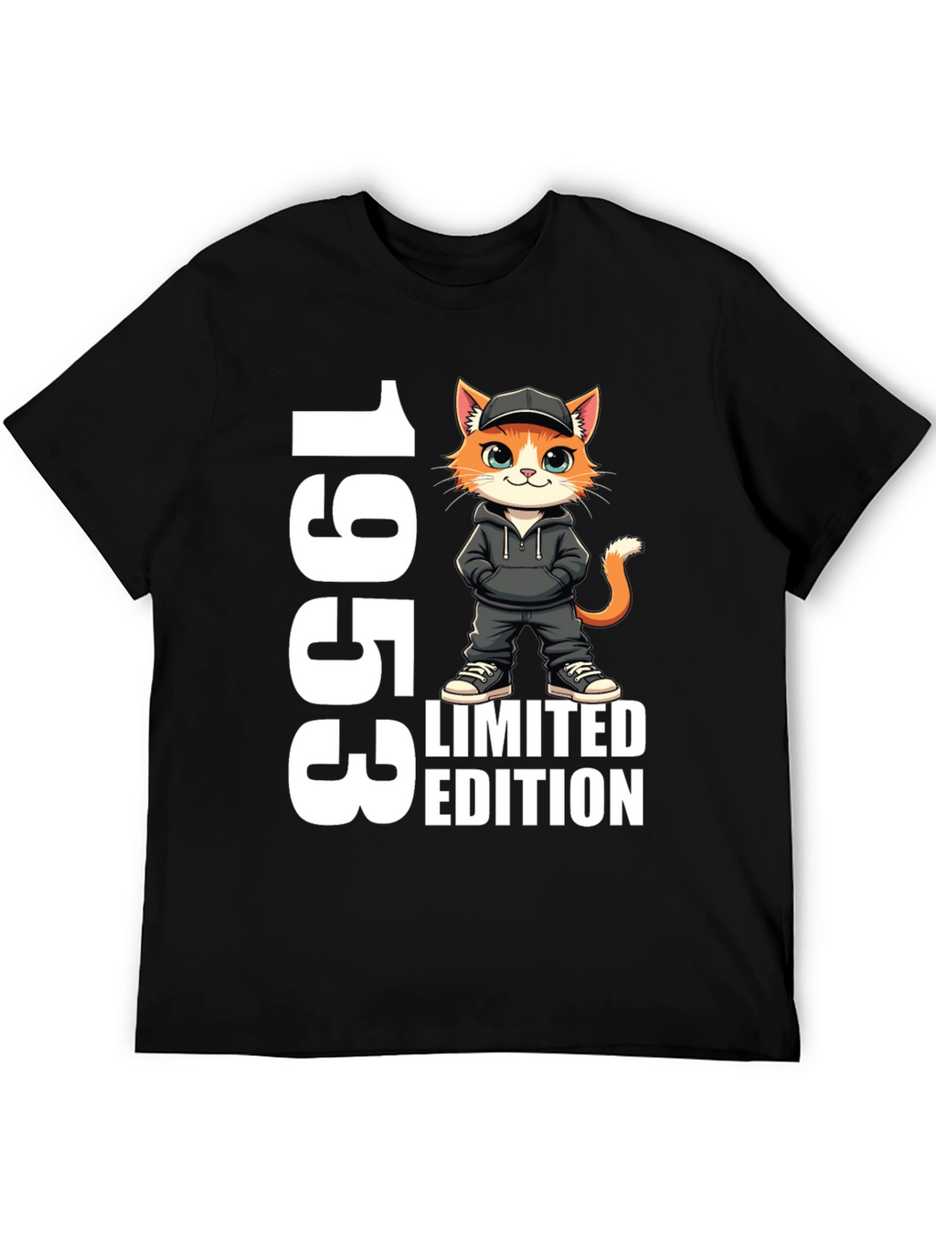 1953 Limited Edition Cat Graphic T-Shirt