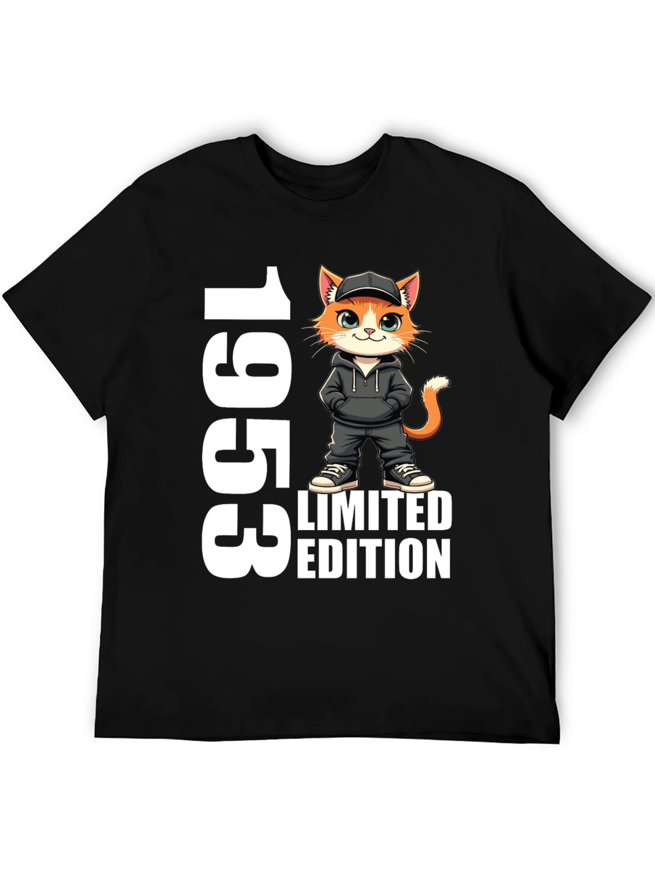 1953 Limited Edition Cat Graphic T-Shirt