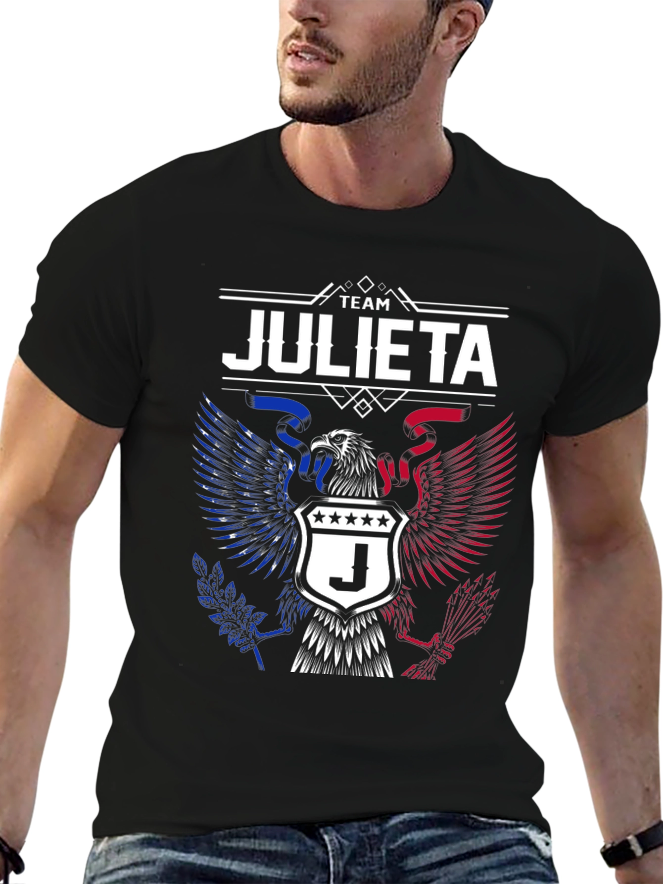 Team Julieta Patriotic Eagle T-Shirt