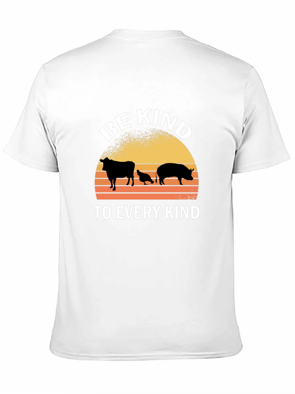 Be Kind Animal Silhouette T-Shirt