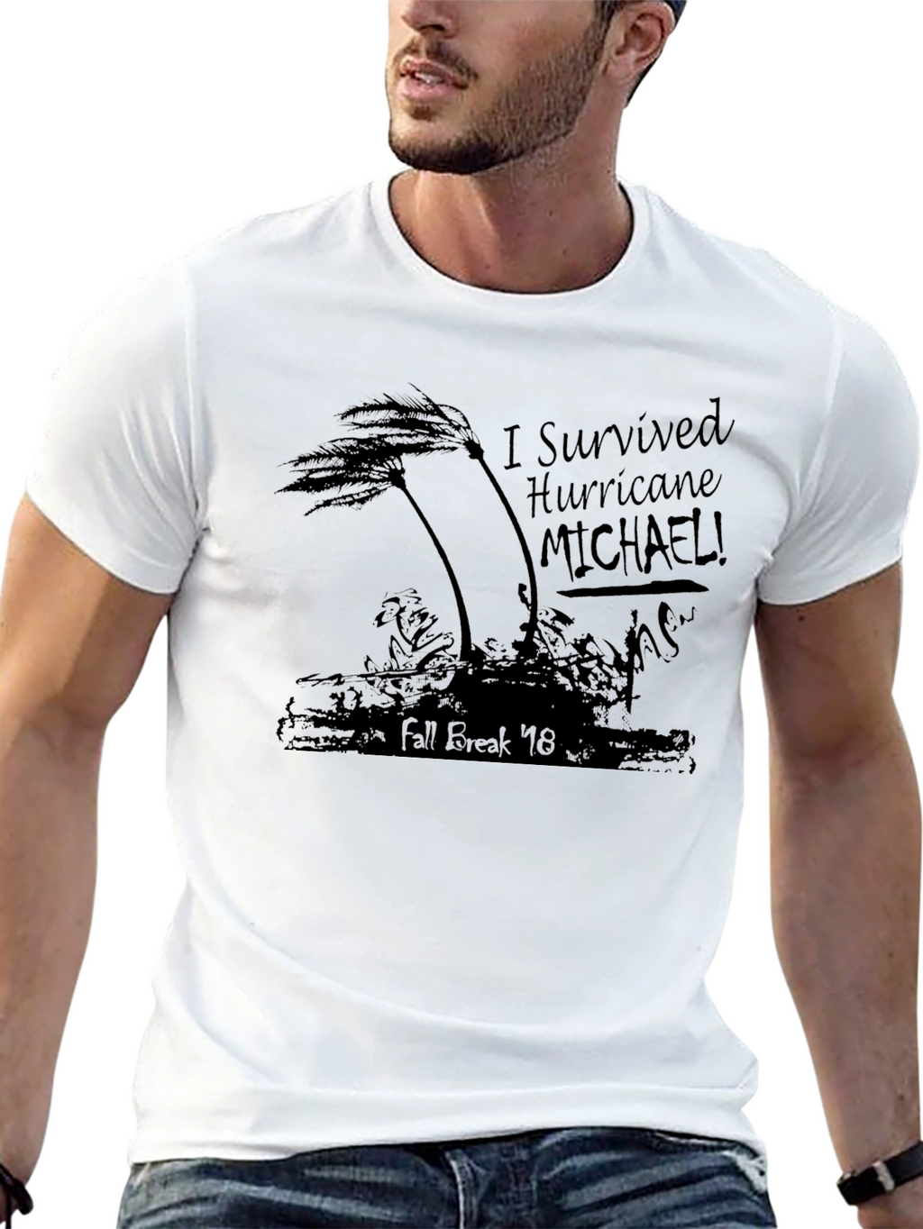 Hurricane Michael Survivor T-Shirt Fall Break 18
