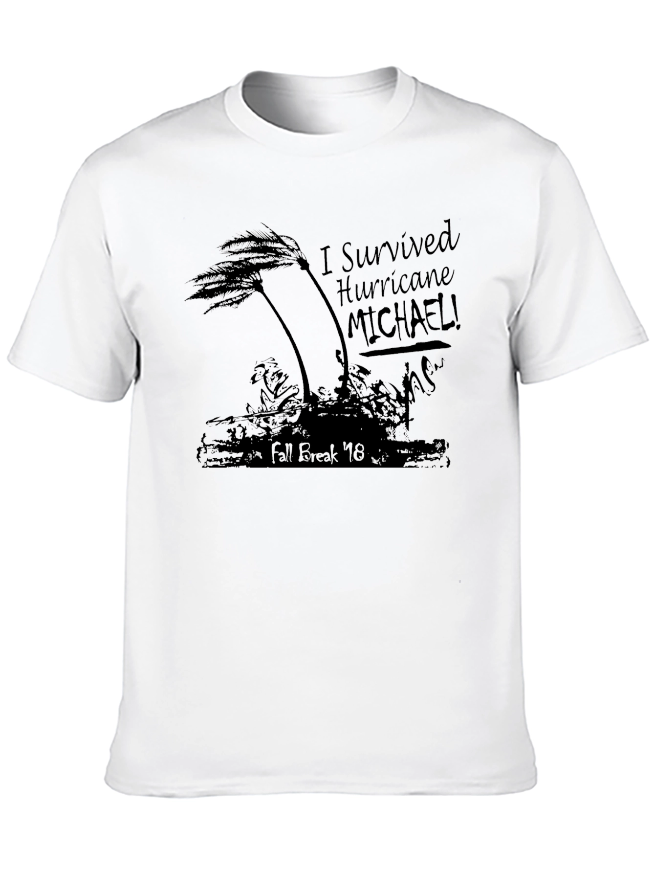 Hurricane Michael Survivor T-Shirt Fall Break 18
