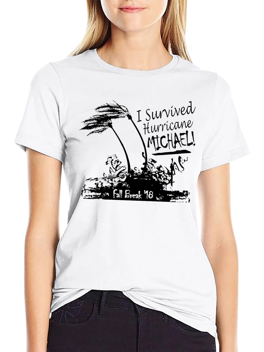 Hurricane Michael Survivor T-Shirt Fall Break 18