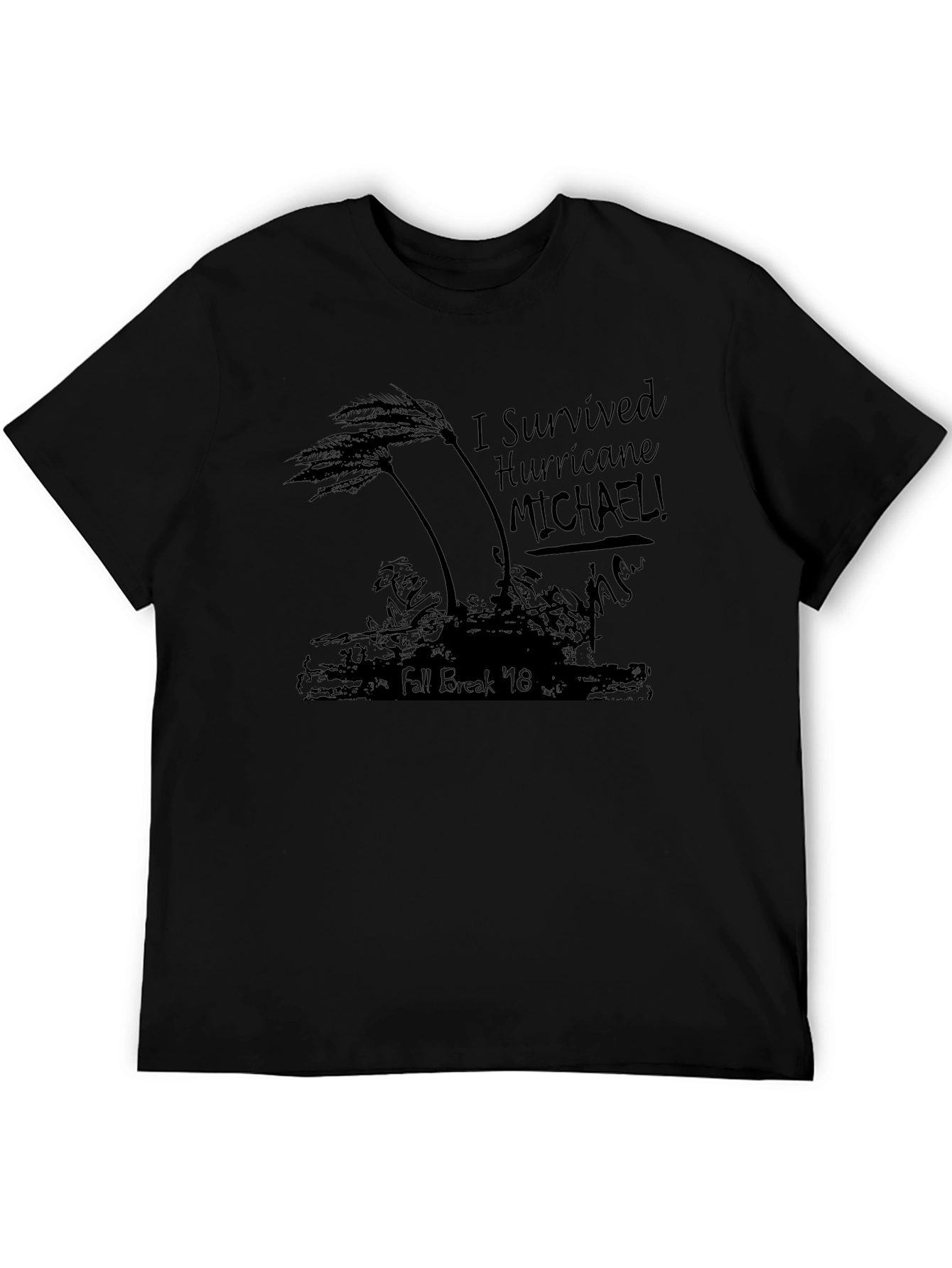 Hurricane Michael Survivor T-Shirt Fall Break 18