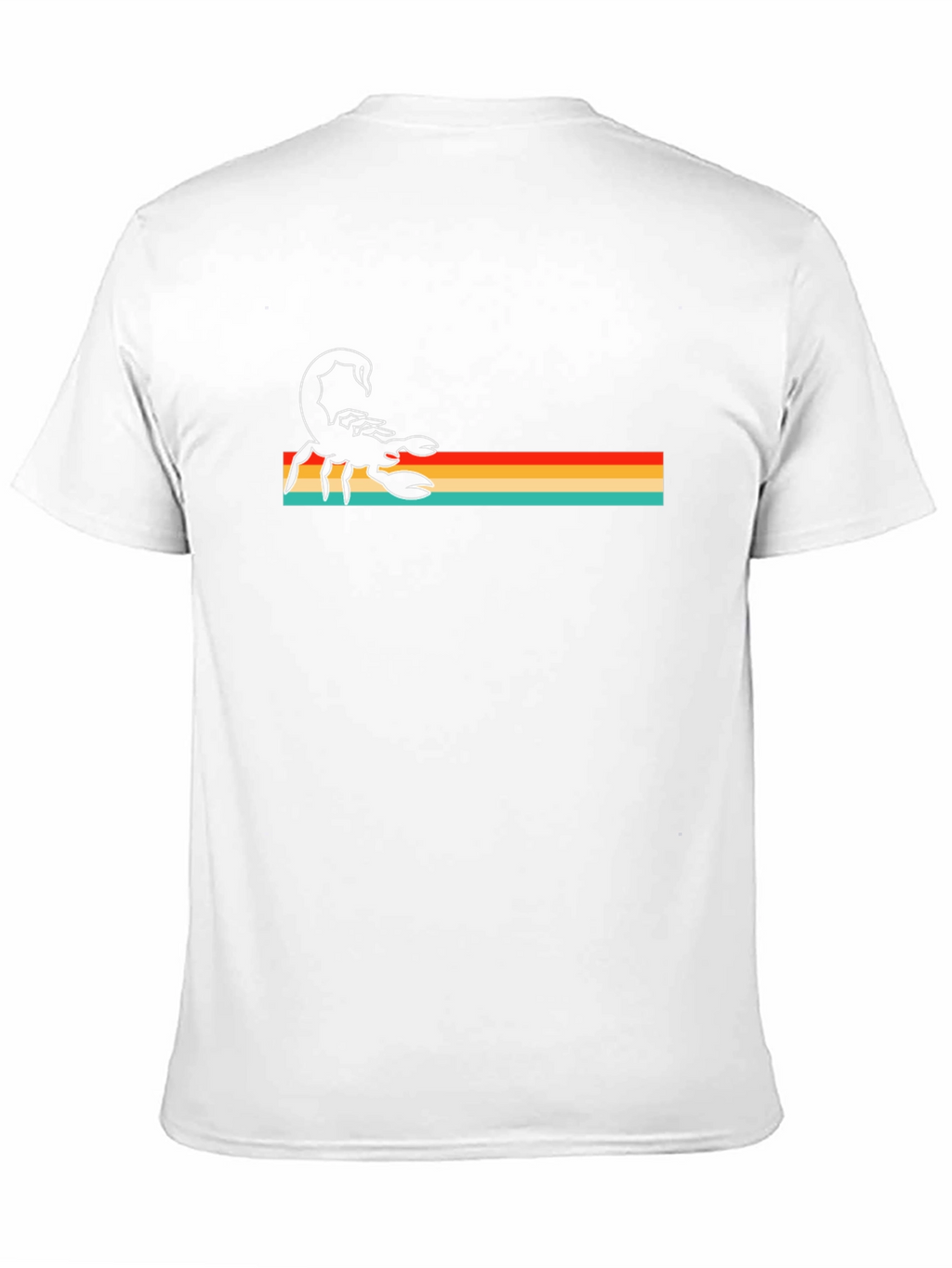 Retro Scorpion Graphic T-Shirt - Black