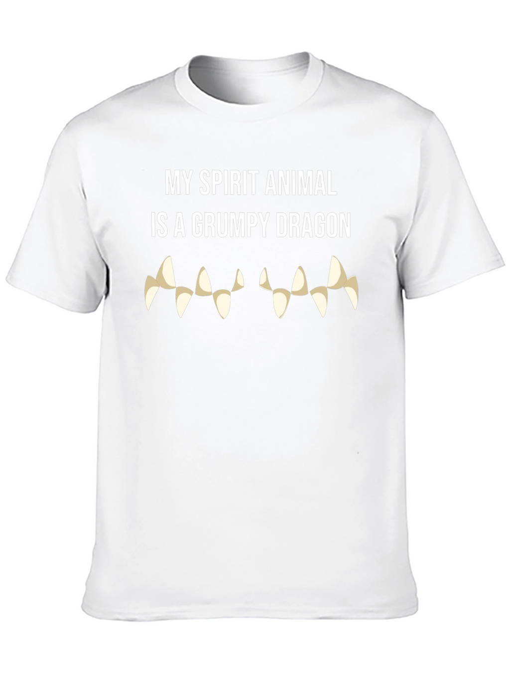 Grumpy Dragon Spirit Animal Graphic Tee