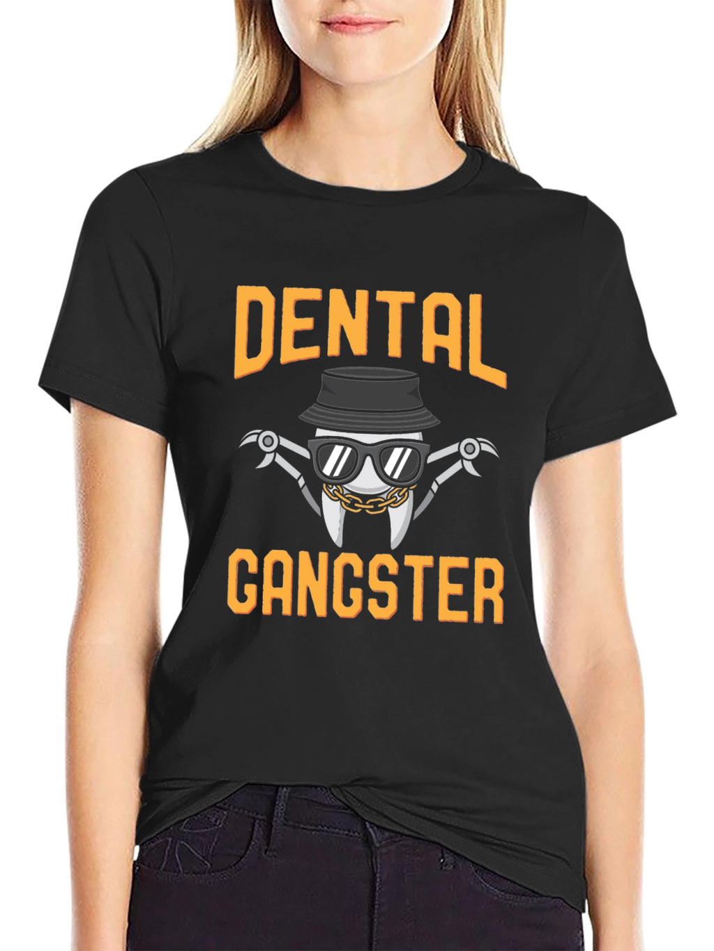 Dental Gangster T-Shirt - Funny Dentist Tee
