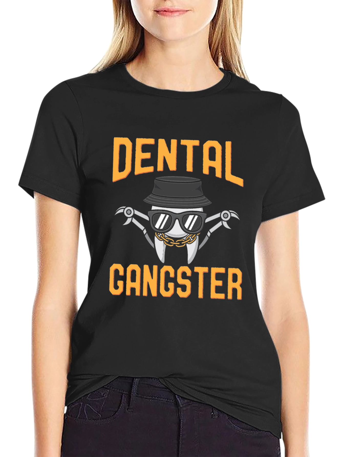 Dental Gangster T-Shirt - Funny Dentist Tee