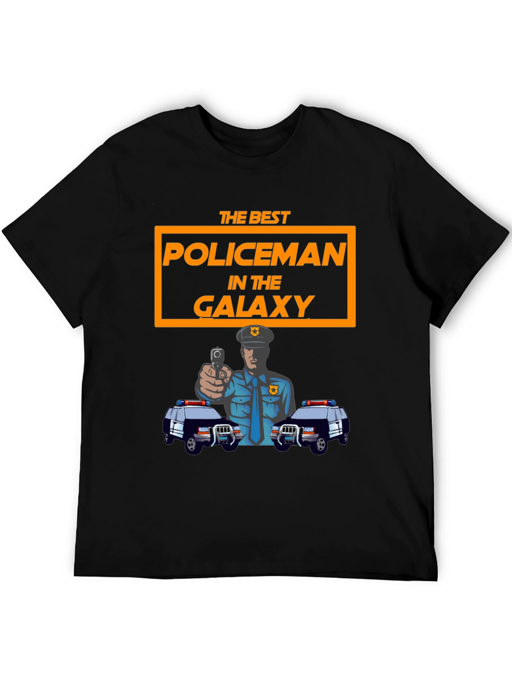 Best Policeman in Galaxy T-Shirt