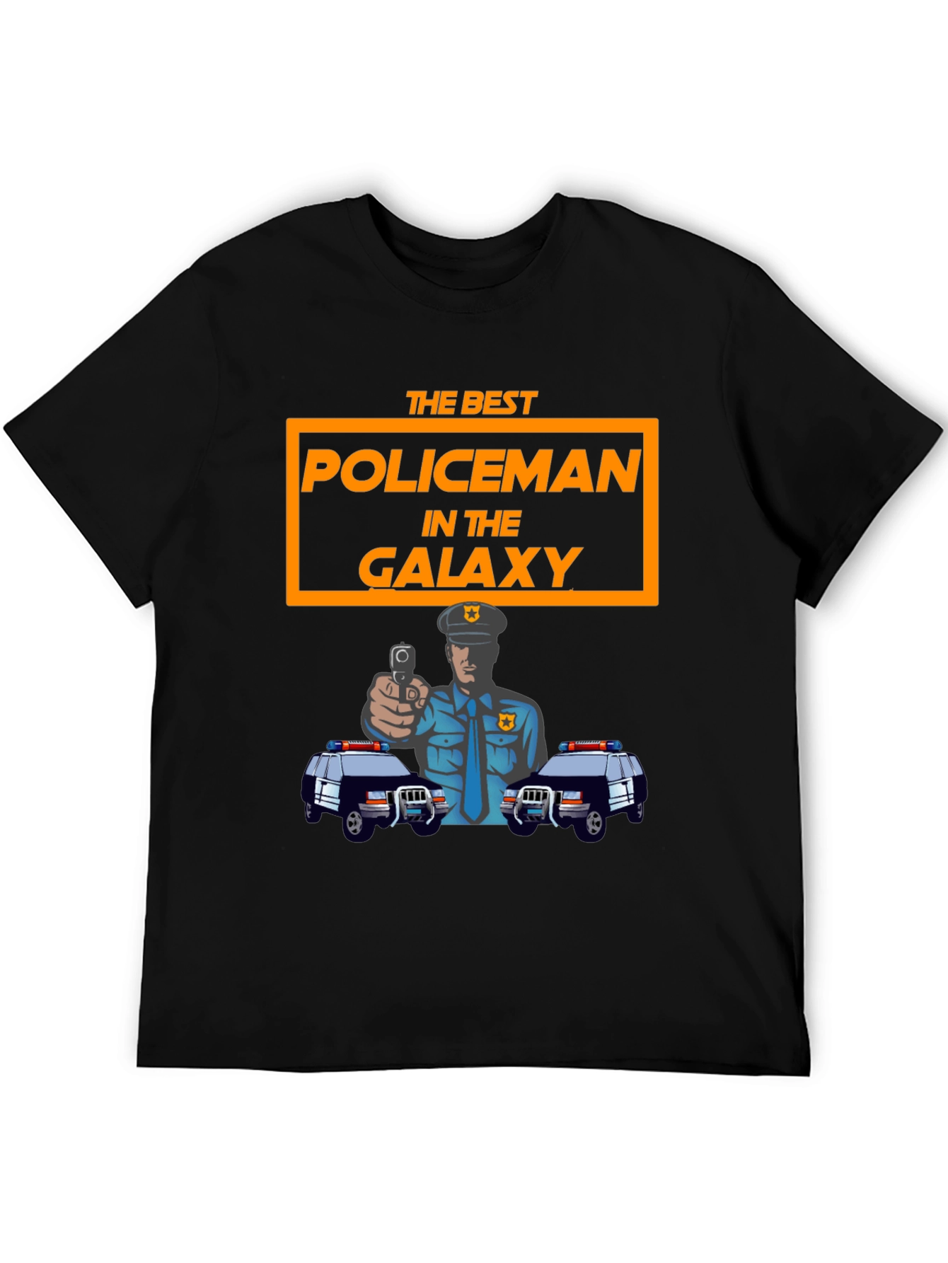 Best Policeman in Galaxy T-Shirt