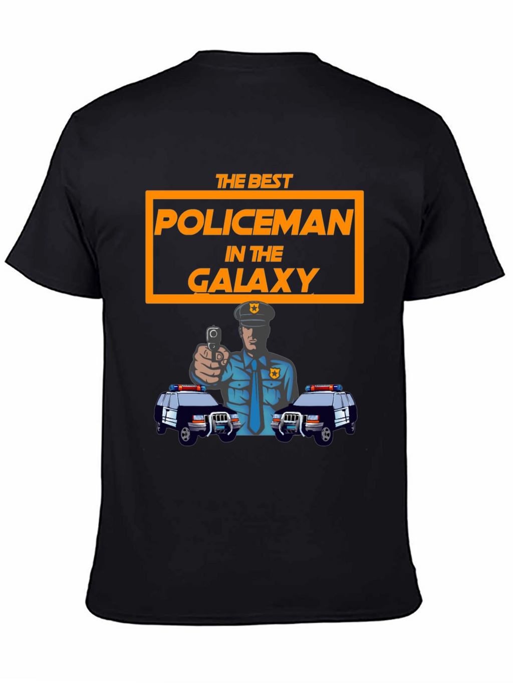 Best Policeman in Galaxy T-Shirt
