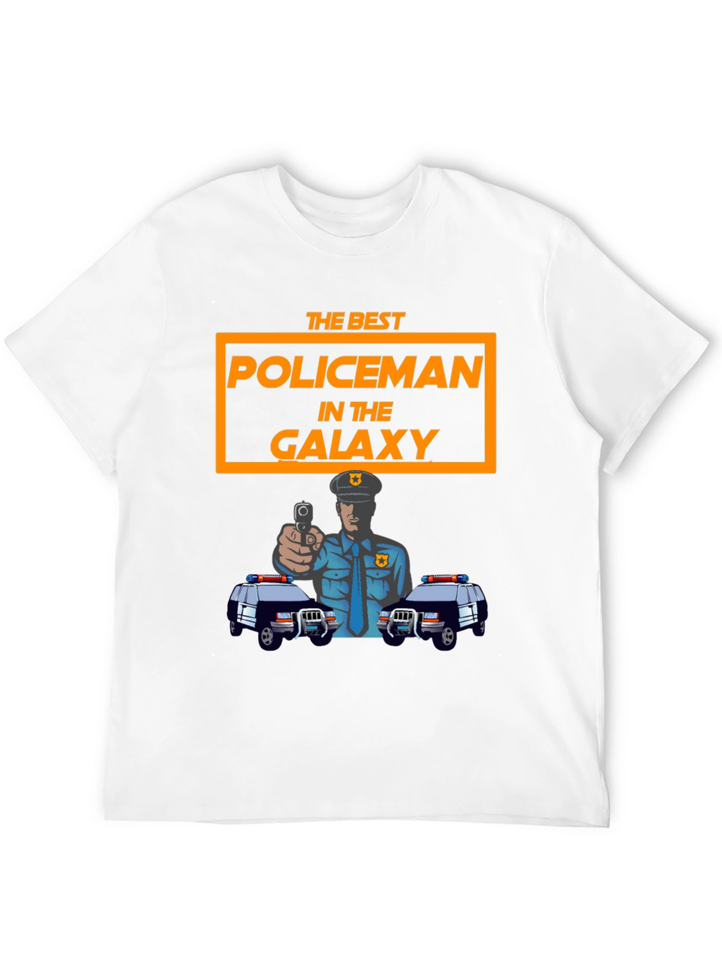 Best Policeman in Galaxy T-Shirt