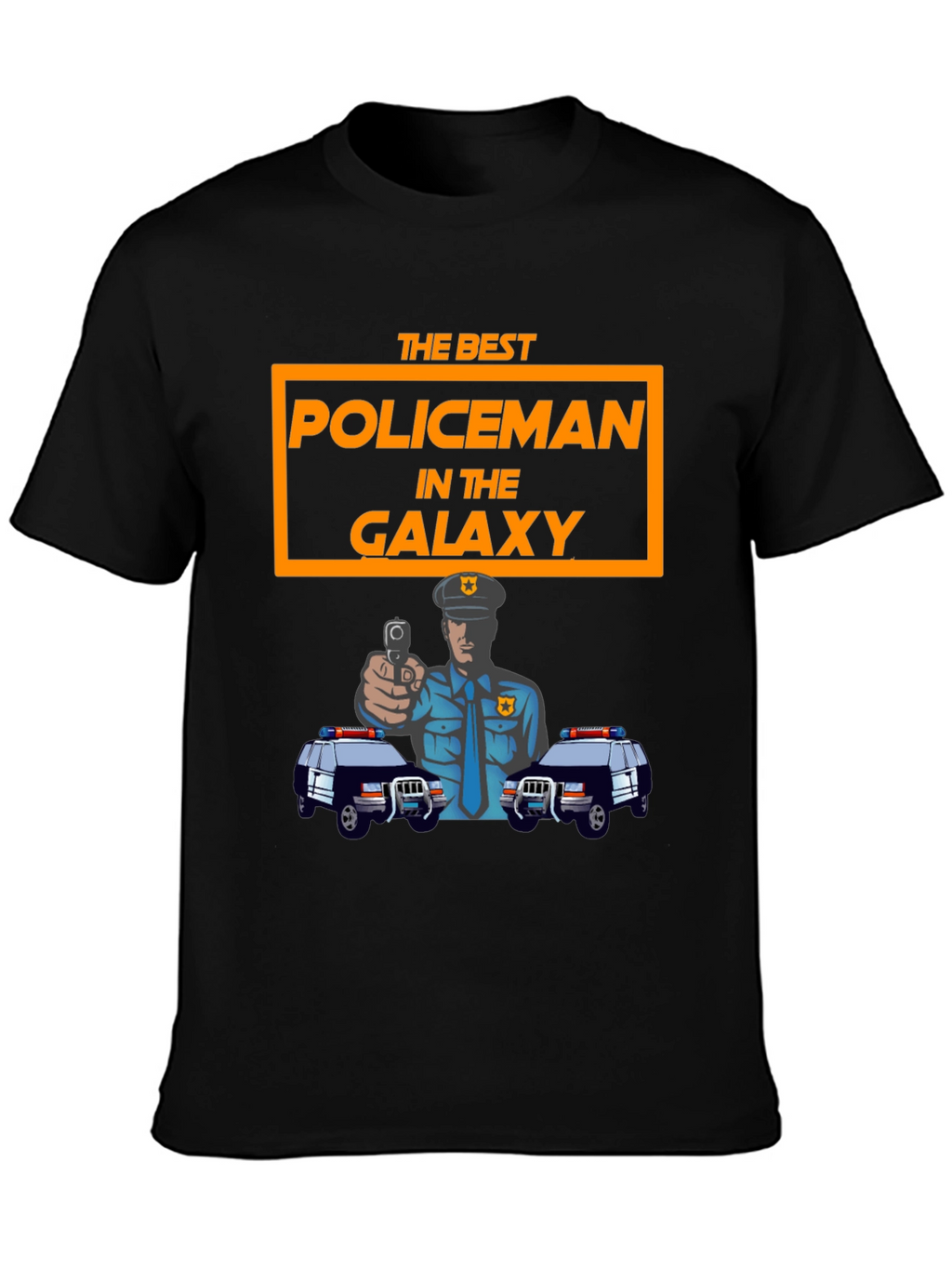 Best Policeman in Galaxy T-Shirt