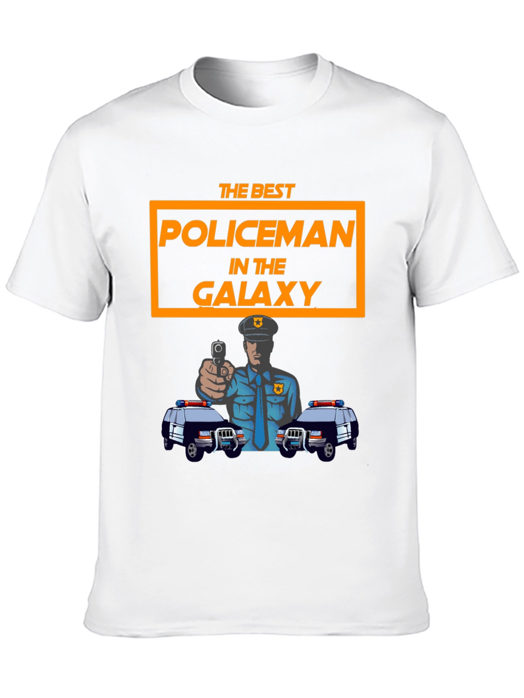 Best Policeman in Galaxy T-Shirt