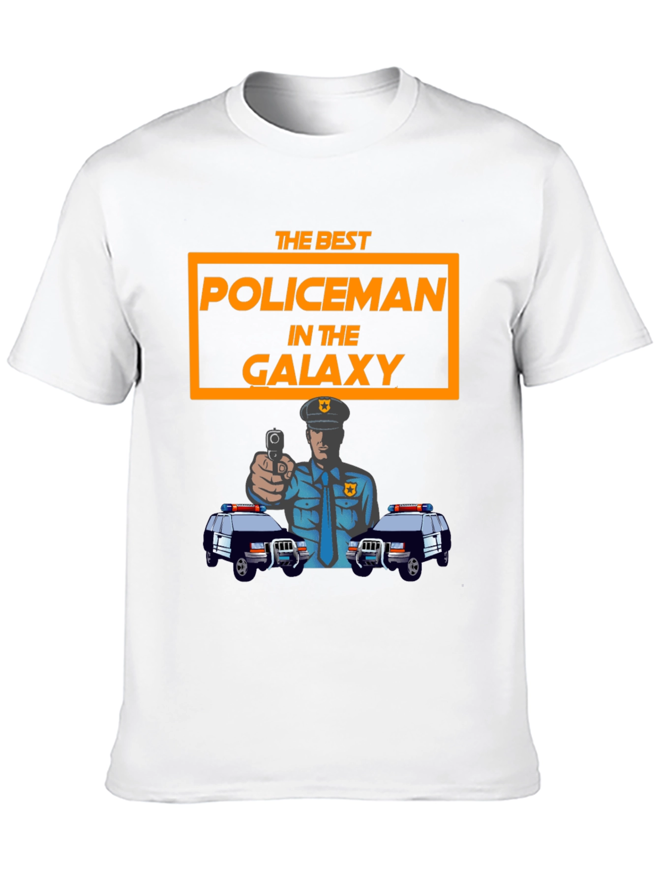 Best Policeman in Galaxy T-Shirt