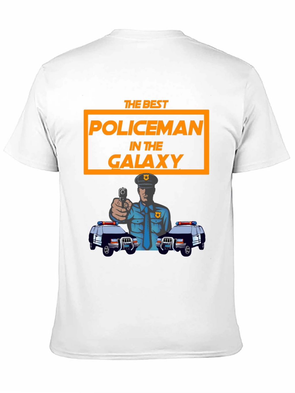 Best Policeman in Galaxy T-Shirt