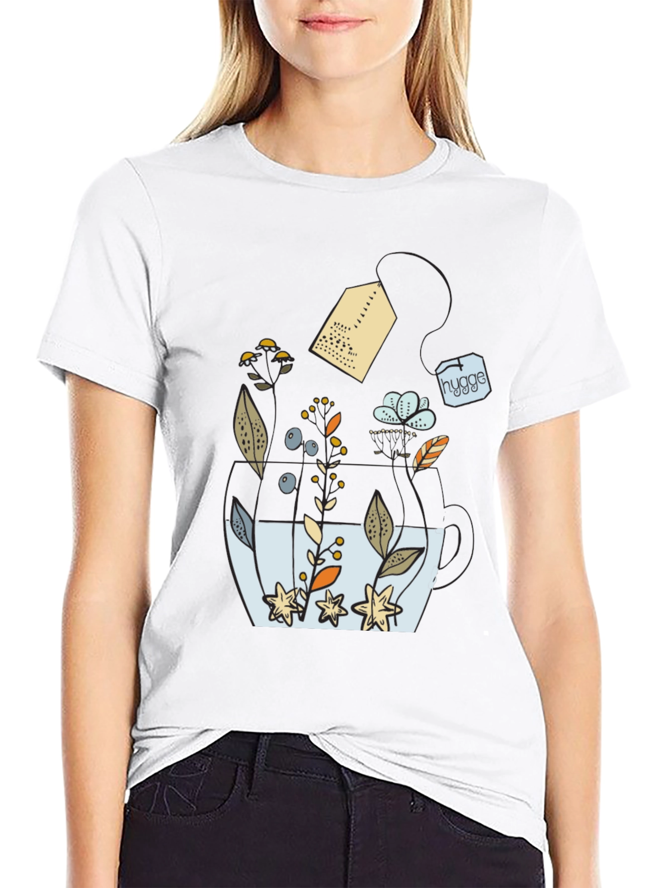 Cozy Tea Time Graphic T-Shirt