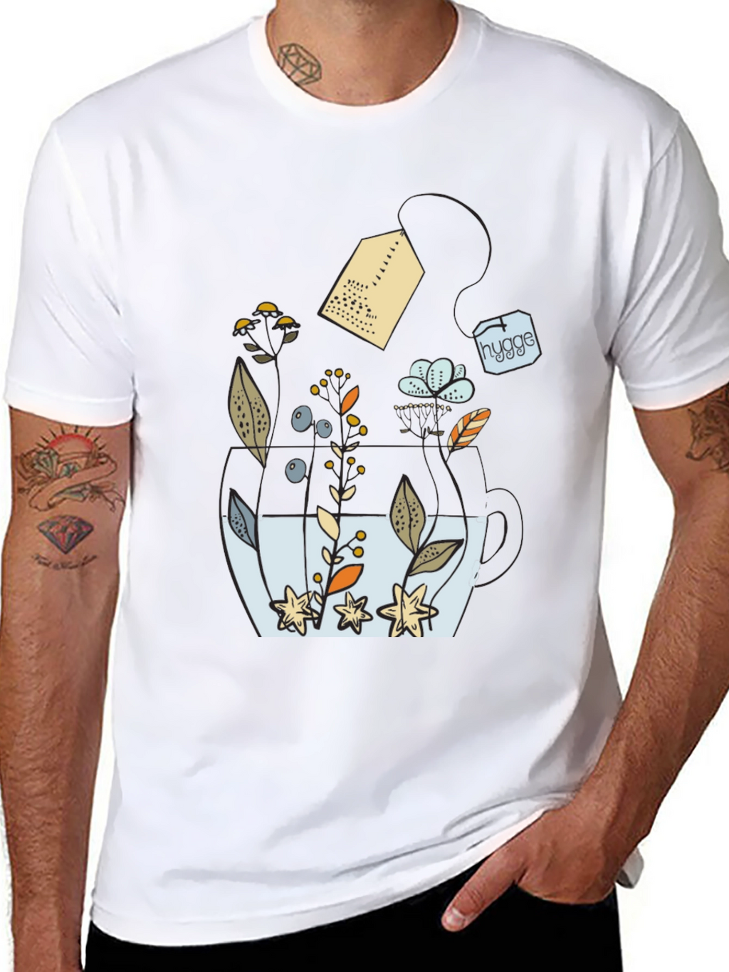 Cozy Tea Time Graphic T-Shirt