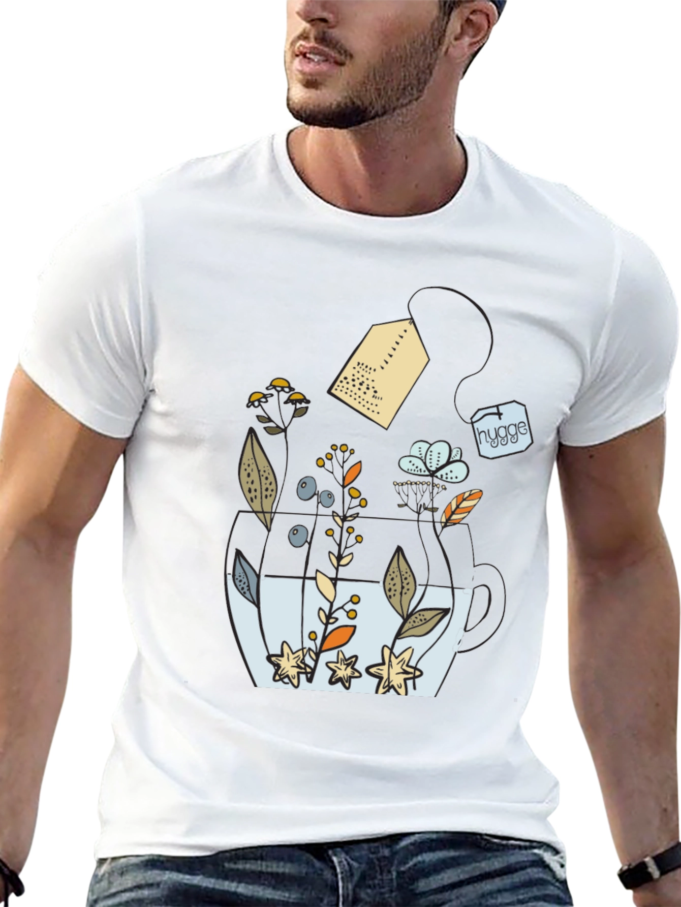 Cozy Tea Time Graphic T-Shirt
