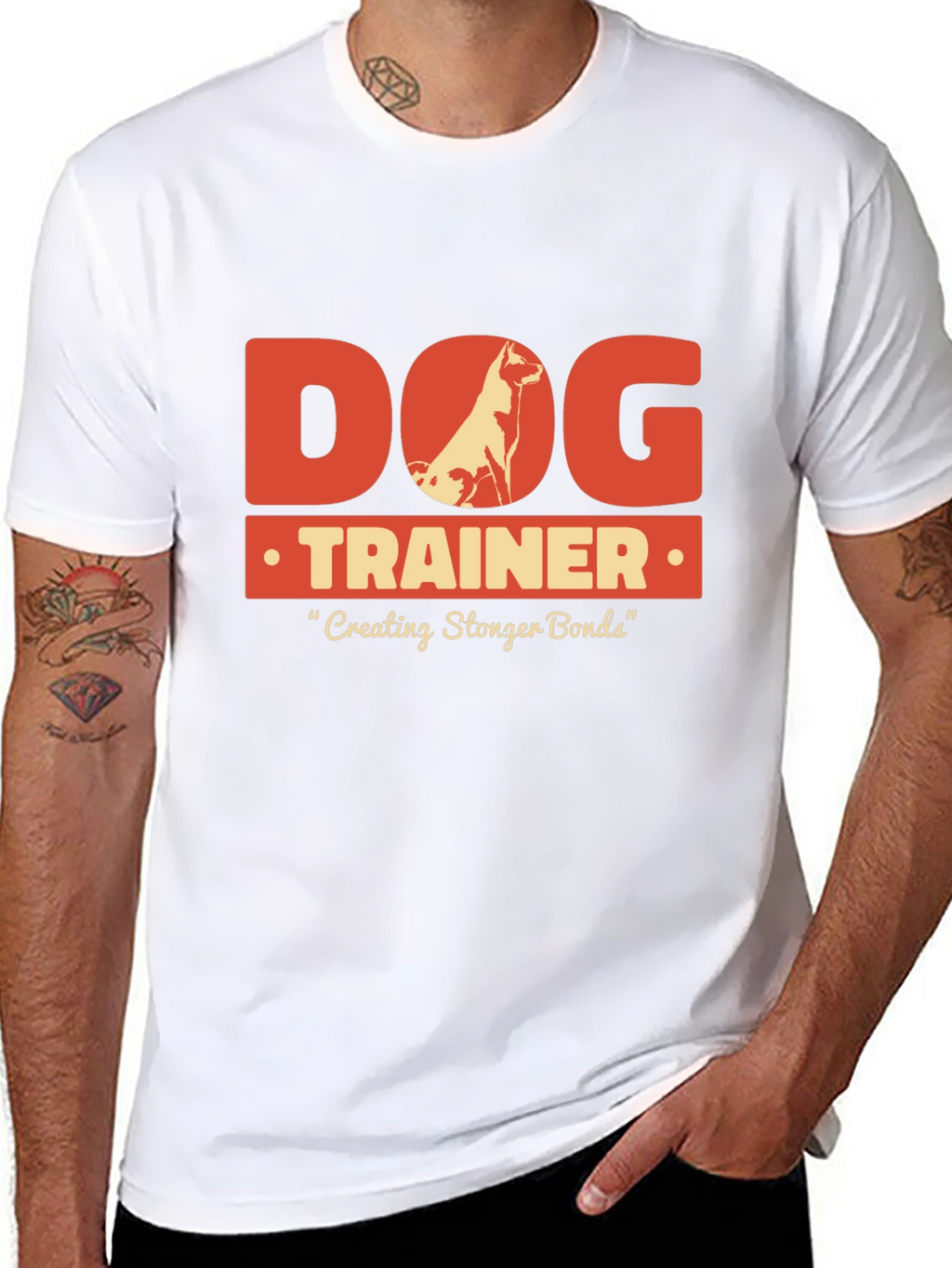 Dog Trainer T-Shirt - Creating Stronger Bonds
