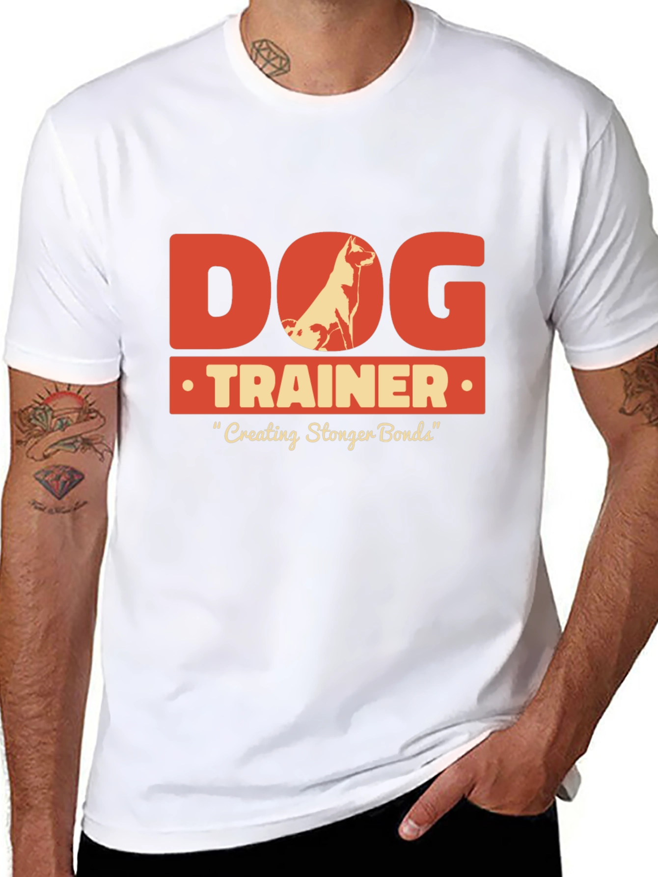 Dog Trainer T-Shirt - Creating Stronger Bonds