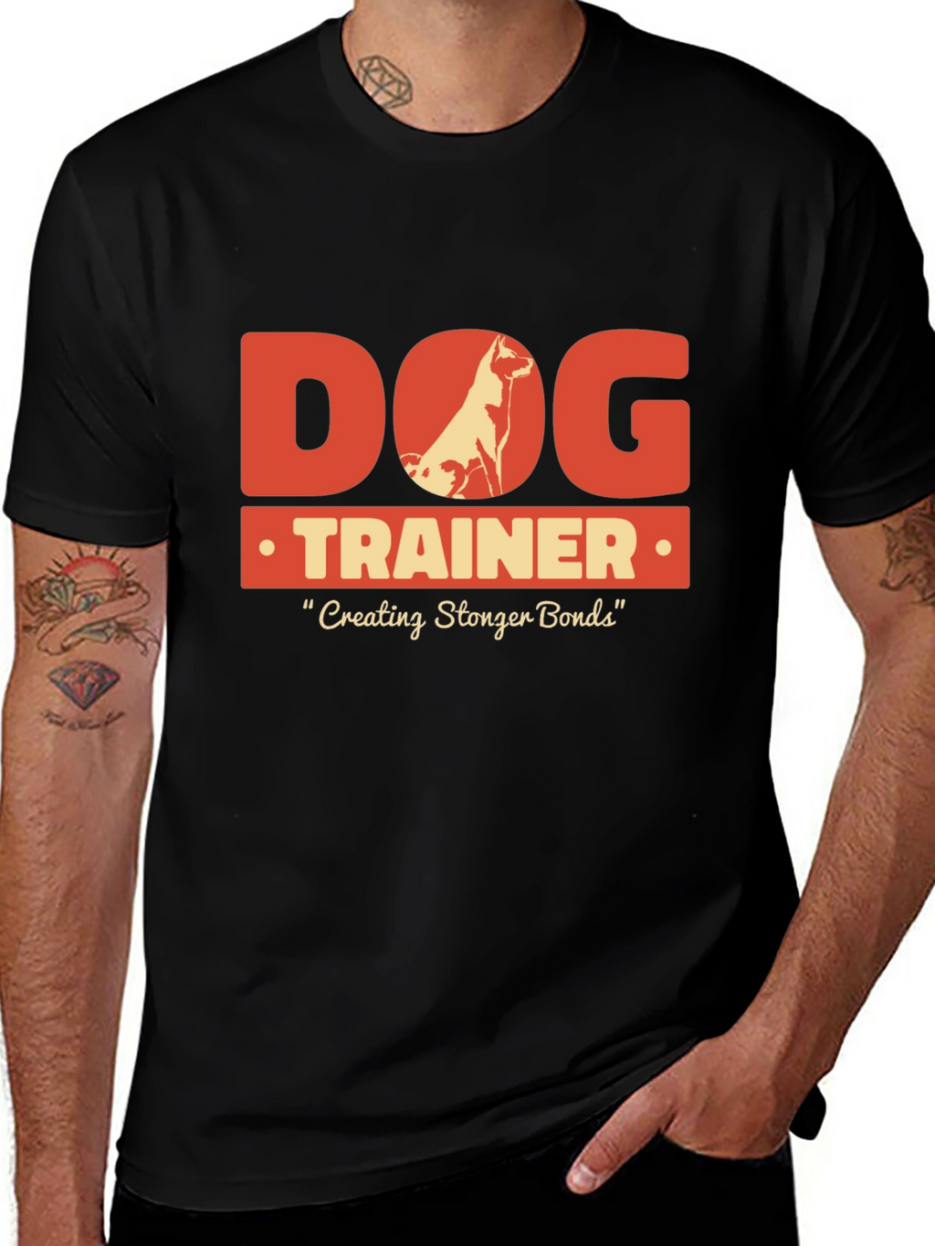 Dog Trainer T-Shirt - Creating Stronger Bonds