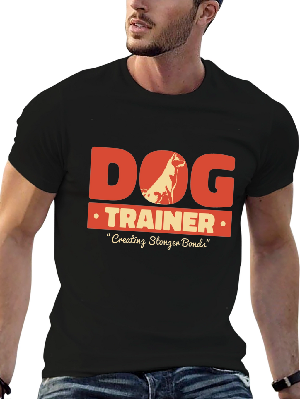 Dog Trainer T-Shirt - Creating Stronger Bonds