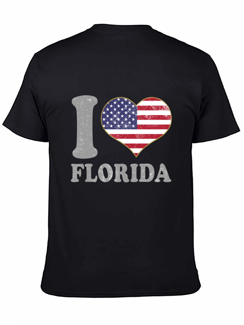 I Love Florida T-Shirt - Patriotic Design