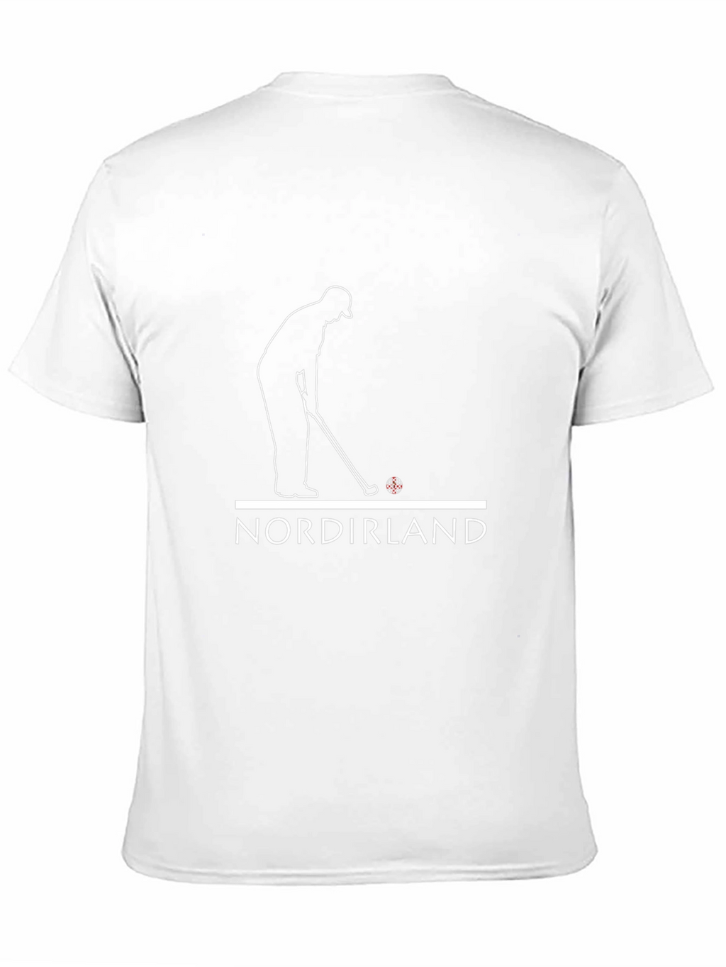 Nordirland Golf T-Shirt - Black Casual