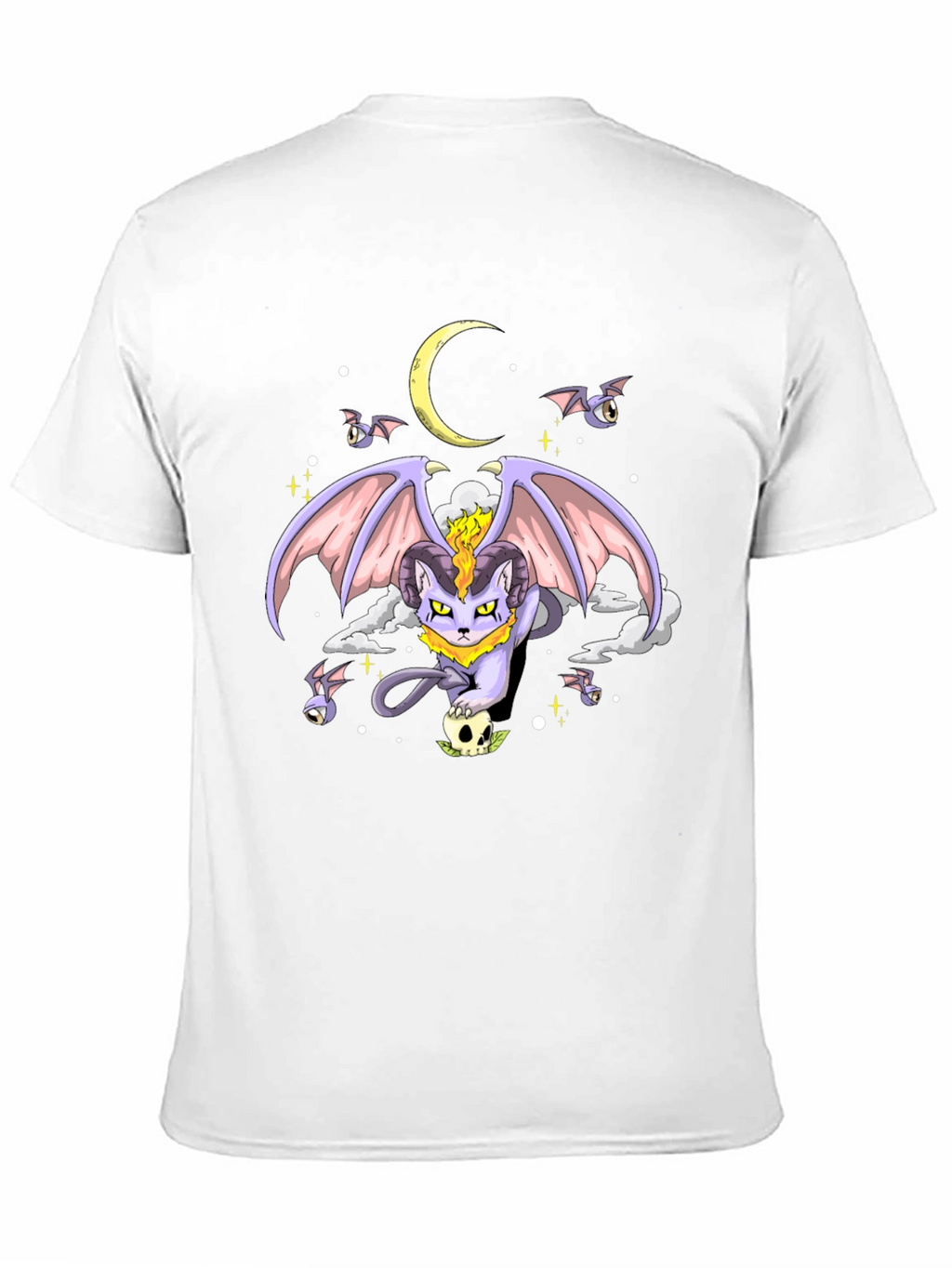 Gothic Cat Moon T-Shirt