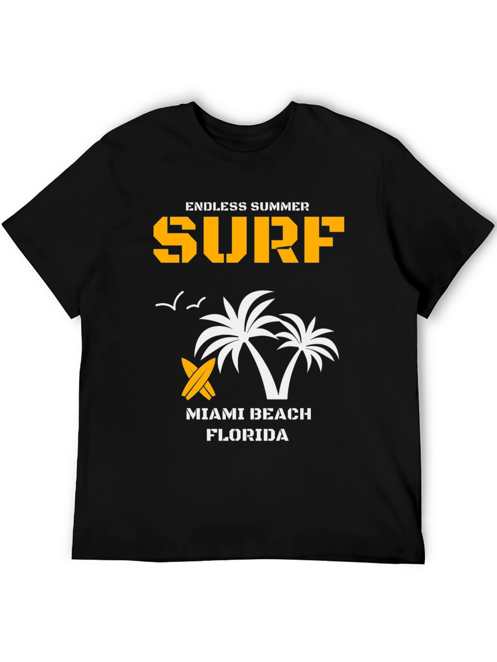Endless Summer Surf T-Shirt - Miami Beach Florida